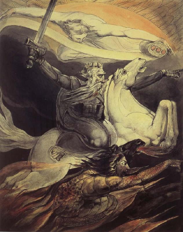 William Blake Death on a Pale Horse